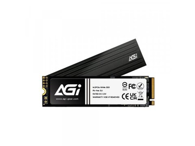 SSD накопитель AGI AI828 1ТБ, M.2 2280, PCIe 4.0 x4, NVMe [AGI1T0G44AI828-CB]