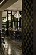 Pendant design lamp  Tropico Bell by Foscarini (Gold)