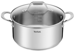 Кастрюля с крышкой 24 см, 5,2 л Tefal Emotion H8114674