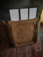 Ширма Двойная ,3 створки, кожаные петли