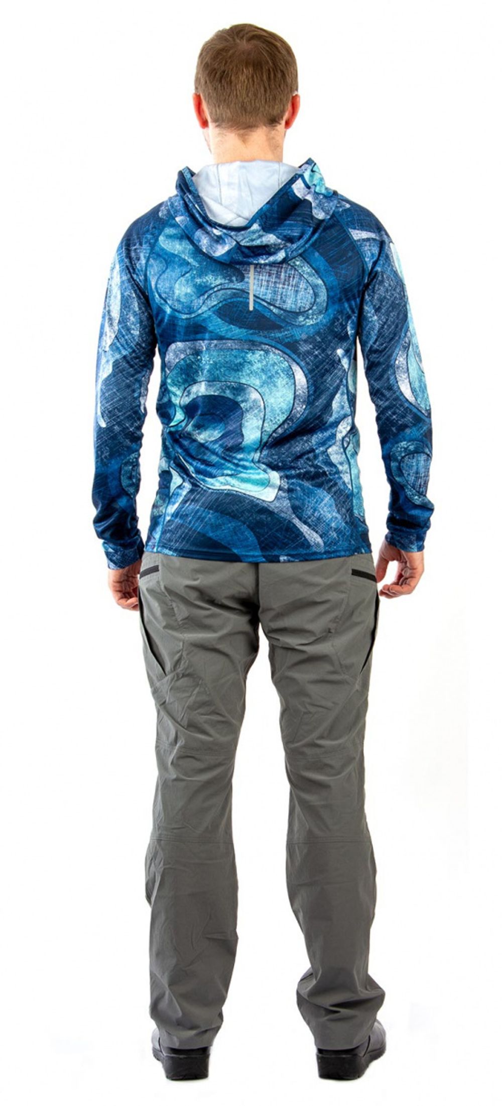 Лонгслив с капюшоном Sargan (Сарган) (Рифы)