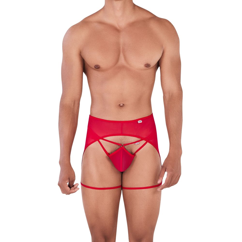 Мужские трусы джоки красные с поясом Pikante ATTILA JOCKSTRAP 033205