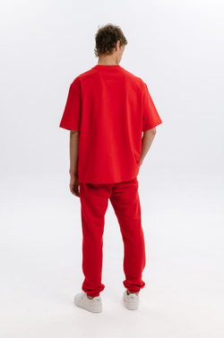 Футболка Mazzika Unisex Oversize OneSize, цвет красный