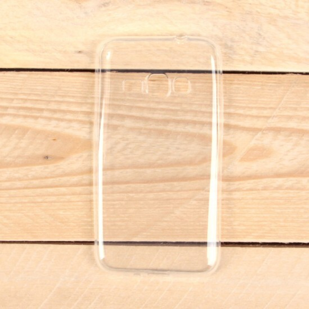 Силиконовый чехол для Samsung Galaxy J1 (2016), 1 мм, 008291-1 Прозрачный