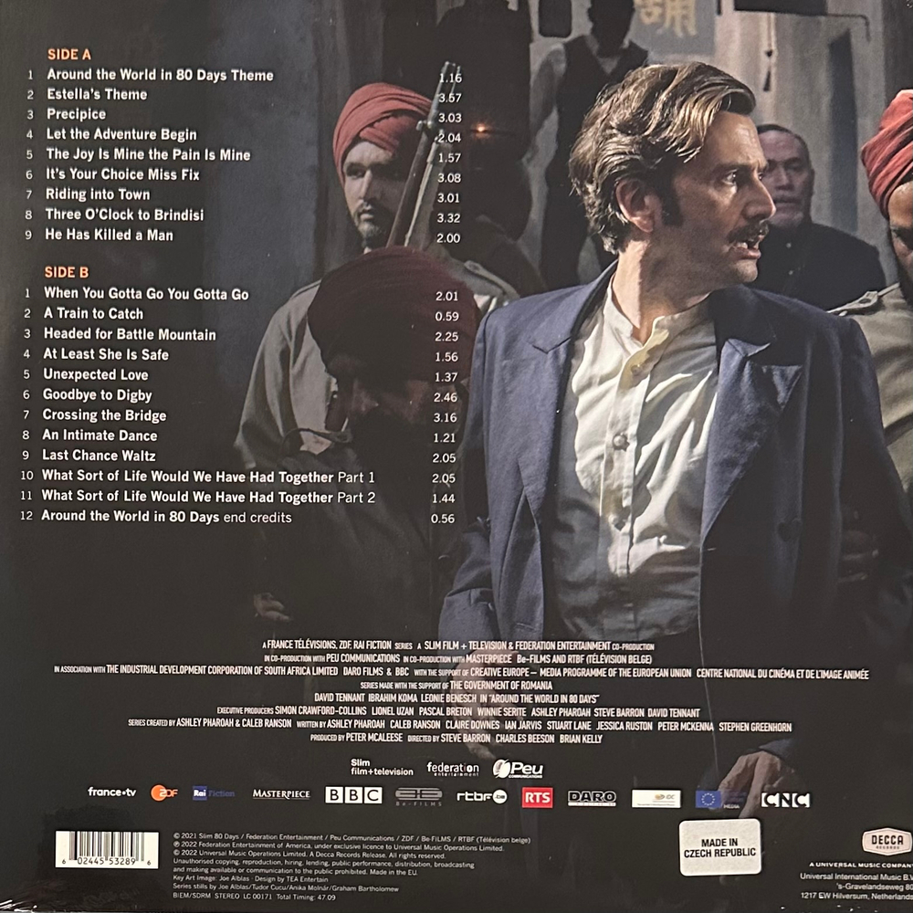 Hans Zimmer & Christian Lundberg ‎– Around The World in 80 Days (Чехия 2022г.)