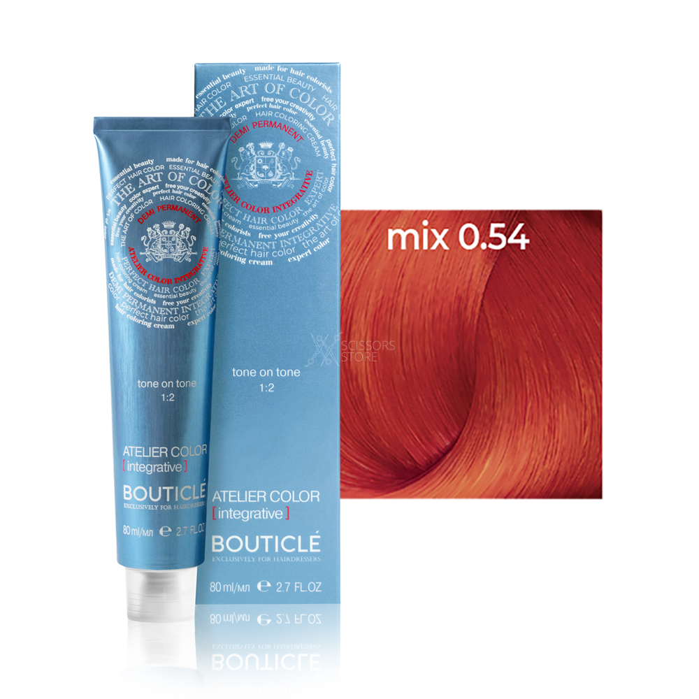 Полуперманентный краситель для тонирования волос Bouticle Atelier Color Intergative