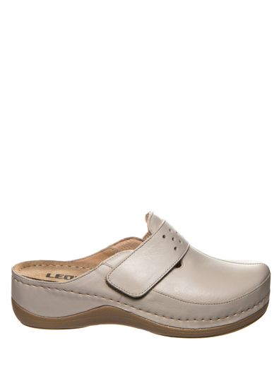 902 | Женские тапочки-сабо (бежевый)