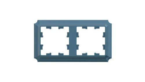 ATLASDESIGN ANTIQUE 2-постовая РАМКА, универсальная, ИЗУМРУД