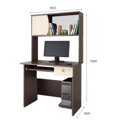 Стол компьютерный Грета-4, венге