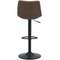 Барный стул Asco 60-82 см коричневый