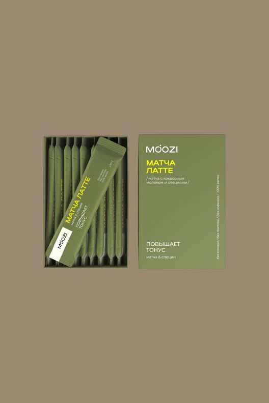 Матча латте с кокосовым молоком / MOOZI