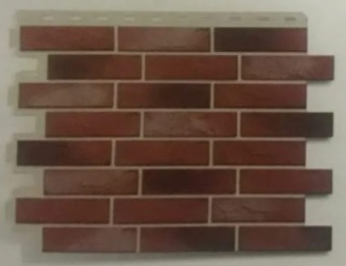 Панель цоколь  Кирпич Рижский цвет 04  Альта Профиль