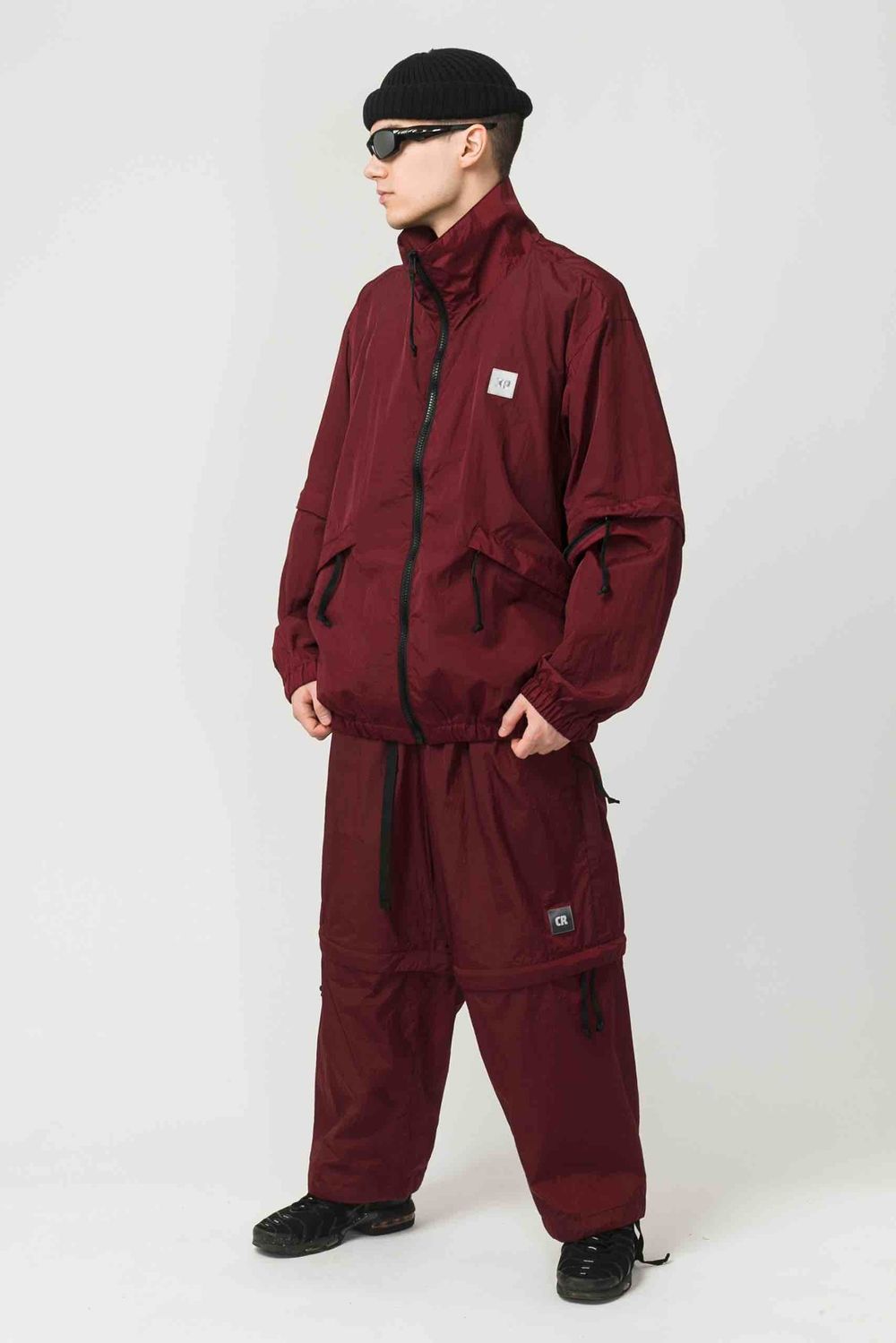 Ветровка Codered Halfsleeve бордовая темная