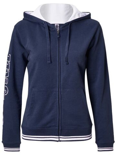 Женская теннисная куртка Wilson Team II FZ Hoody W - Blue