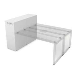 9ТП.002.4 Тумба с выкатной секцией (1435*450*1150)