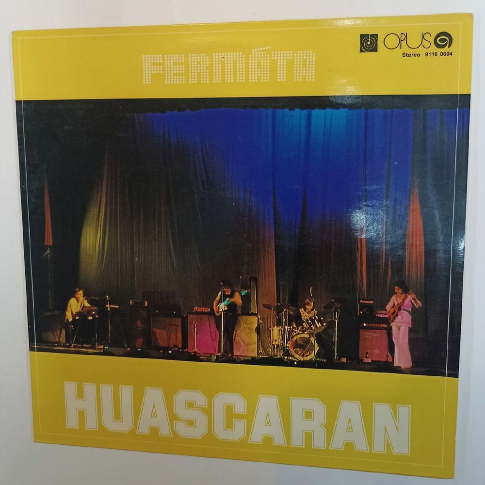 Винтажная виниловая пластинка Fermata Huascaran (Czechoslovakia 1977)