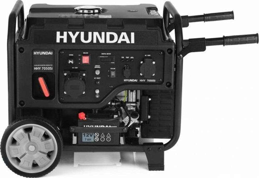 Генератор бензиновый HYUNDAI HHY  7050Si инверторный HHY 7050Si