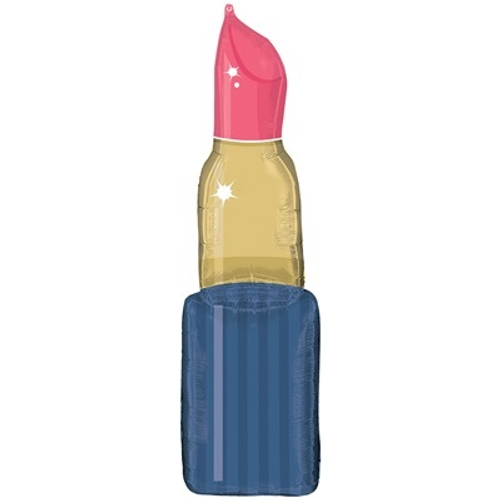 Шар фигура 100*80см Помада в синем футляре