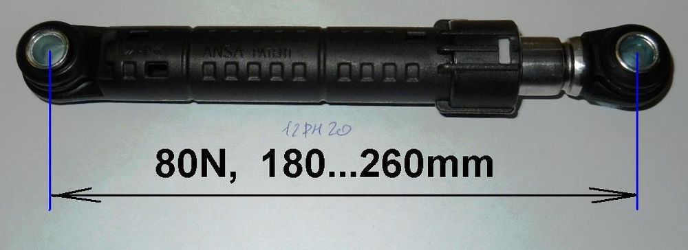 Амортизатор для стиральной машины Samsung/Indesit/Ariston 120N - DC66-00421A/030340, см. DC66-00421A