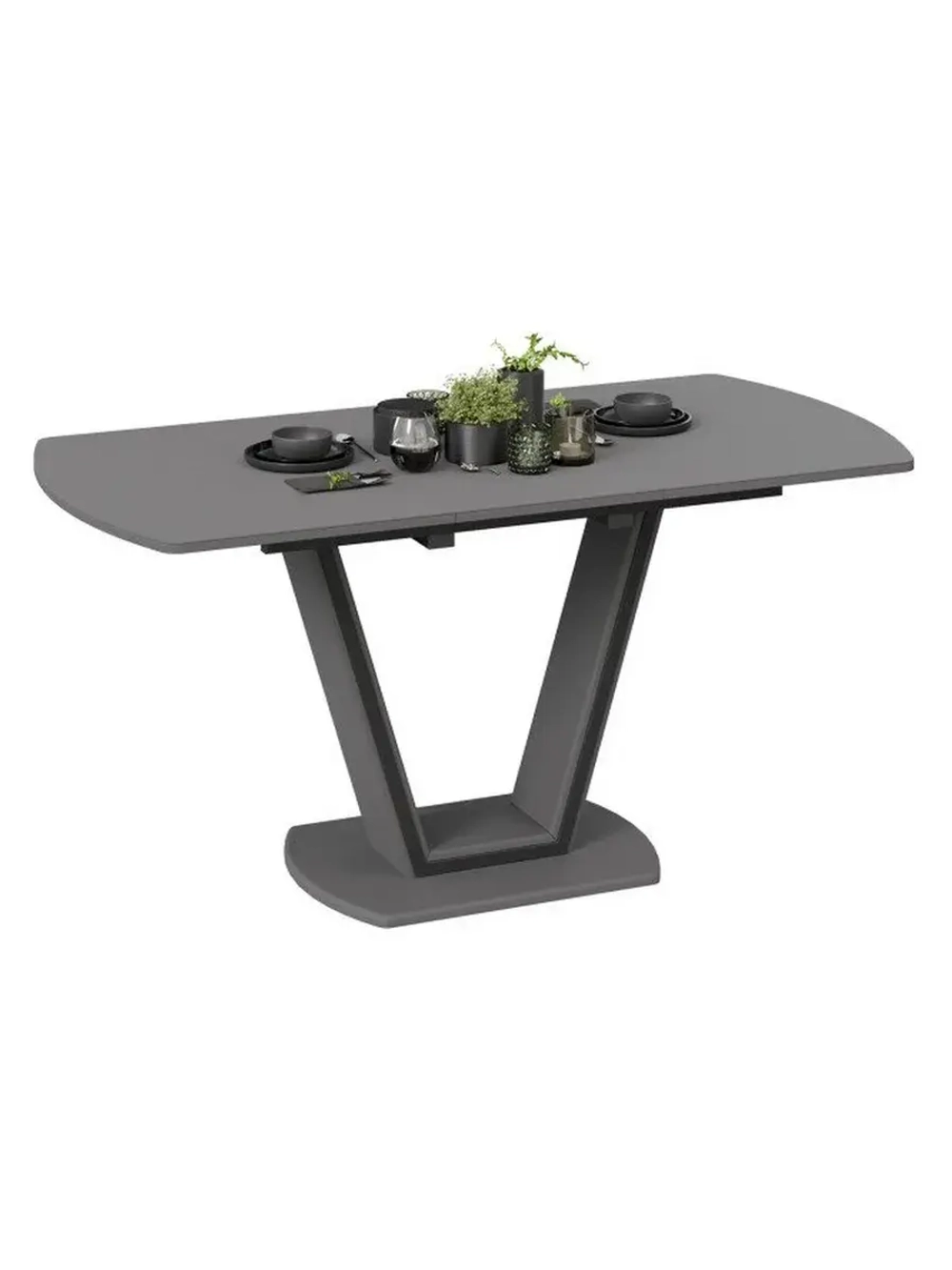 Стол кухонный обеденный раздвижной 120х80х77 см