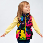 Жилет детский для девочек 100% п/э, 1 год, 86 см камуфляж (Bonito)