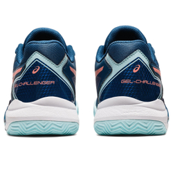 Женские Кроссовки теннисные Asics Gel-Challenger 13 Clay - light indigo/guava