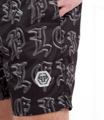 Шорты для плавания Philipp Plein - графитовый (MMT0365 PNY002N)