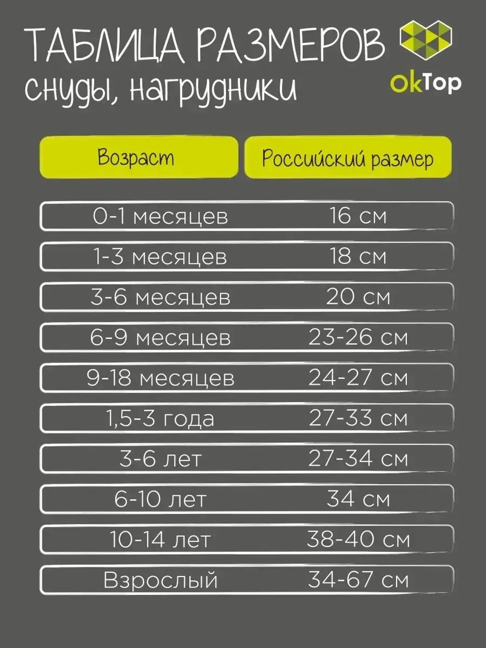 Снуд трикотажный демисезонный для детей