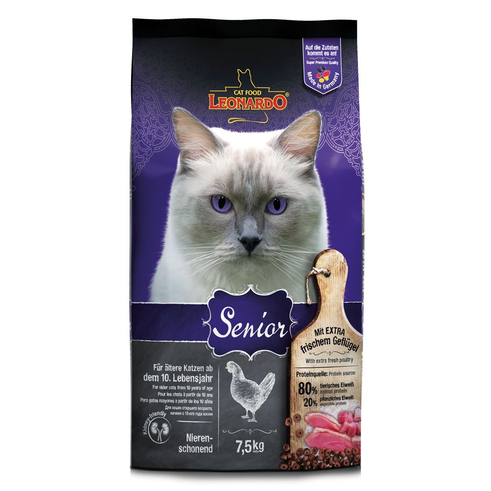 Сухой корм Leonardo Senior 7,5 кг