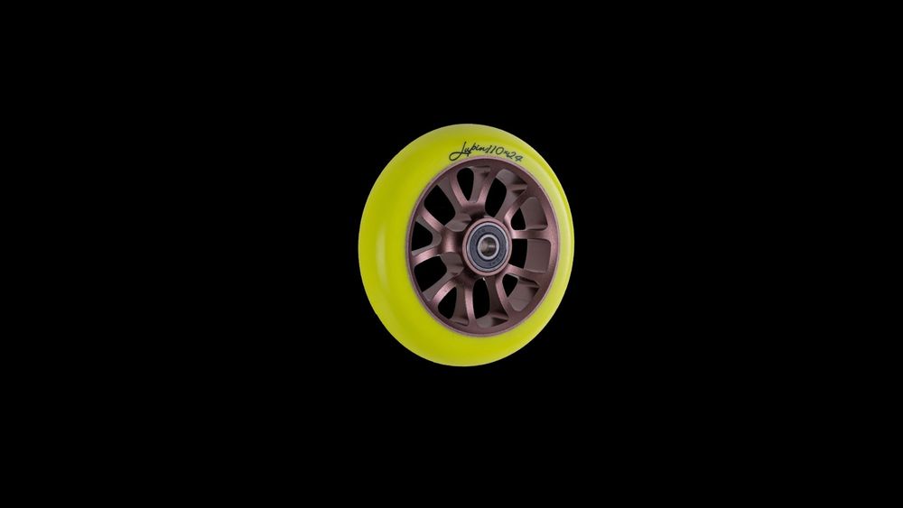 Колесо для самоката X-Treme 110*24мм, Lupin,  yellow