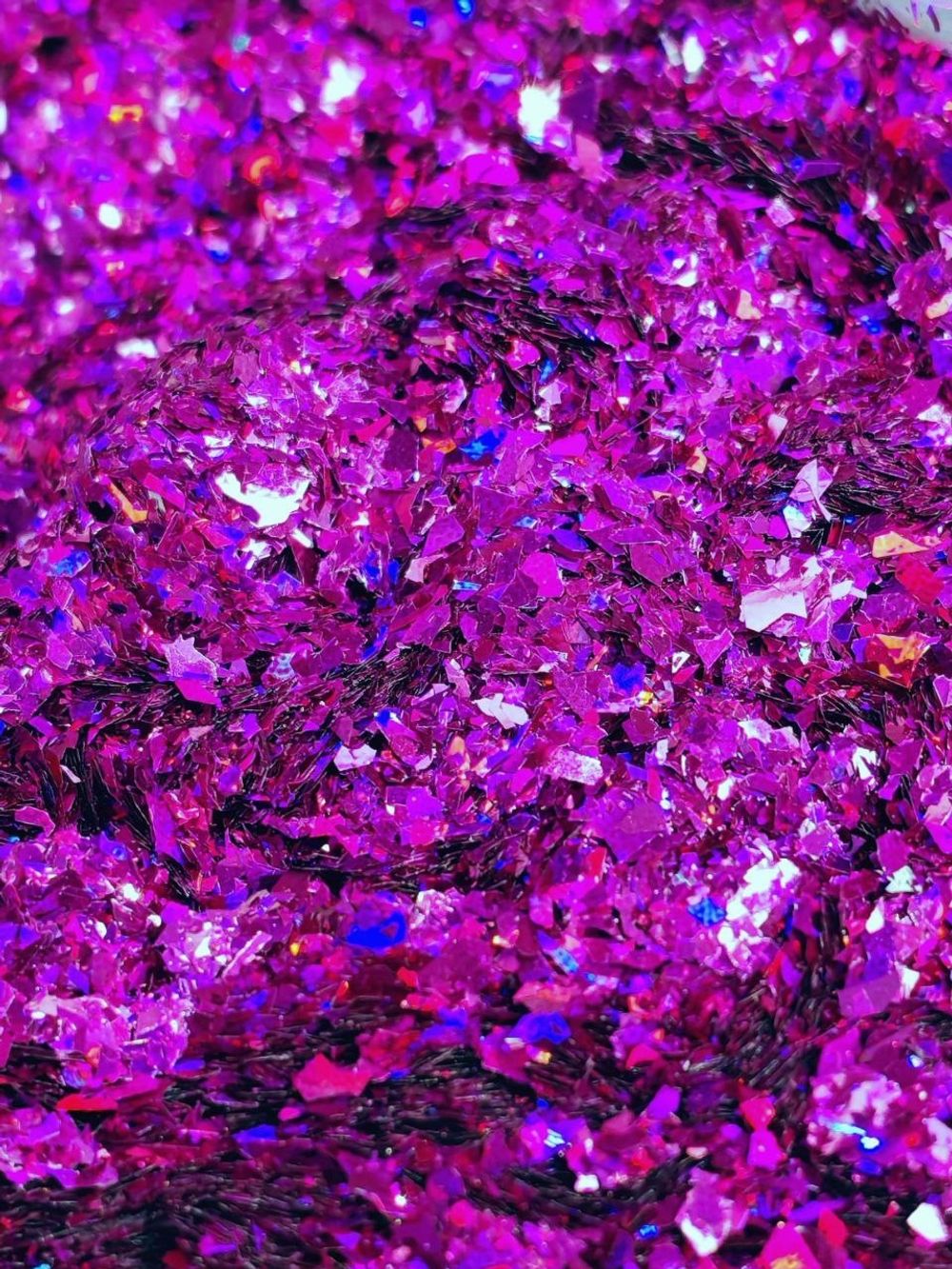 Хлопья - слюда 88816 Вишнёвый голографик - для литья изделий и творчества