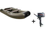 Поход 290T хаки + KAMISU T 5 BMS (комплект лодка + мотор)