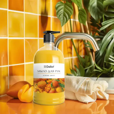 Мыло для рук "Daliaf" Нежное манго (1л)