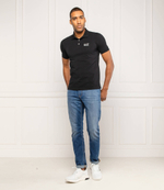 Поло EA7 - черный(8NPF04 PJM5Z)