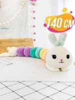 Мягкая игрушка подушка заяц антистресс 140 см