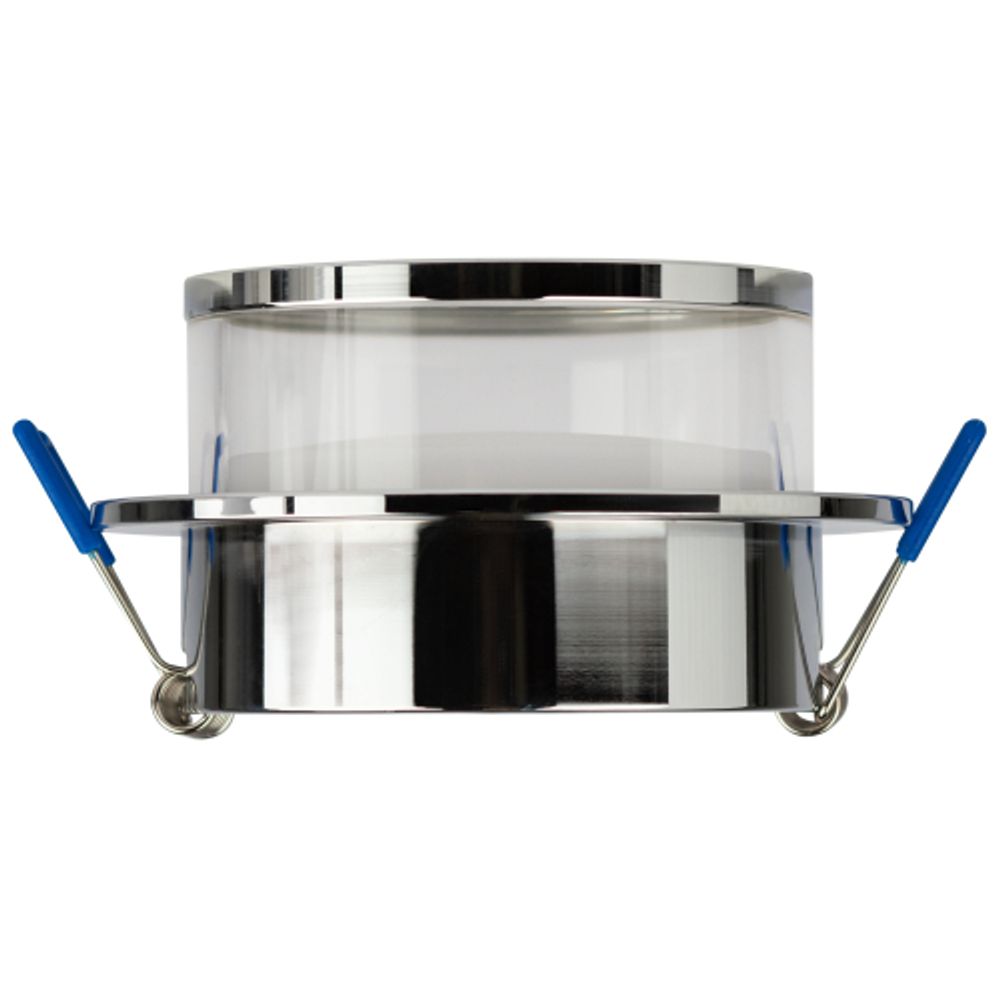 Светильник встраиваемый декоративный ЭРА DK99 CH под лампу MR16 GU5.3 хром