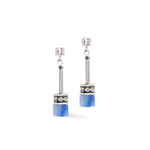 Серьги Coeur de Lion Blue-Silver 3035/21-0717