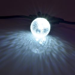 LED-D45-1W-6000K-E27-CL-С PINEAPPLE Лампа декоративная светодиодная. Форма Ананас. прозрачная. Дневной свет 6000K. Картон. ТМ Volpe