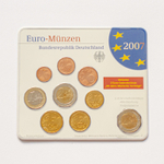 Germany 2007 Year Set (A, D, F, G, J) + 5 x 2 Euro: "Schwerin Castle (Mecklenburg-Vorpommern)" and "50th anniversary of the Treaty of Rome"