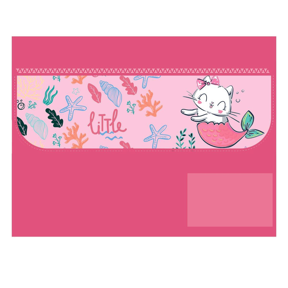 Папка д/труда А4 на липучке "Милая которусалка 2022" (Пчелка)