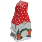 Банка жестяная «Гномик с венком» 20*10*7см