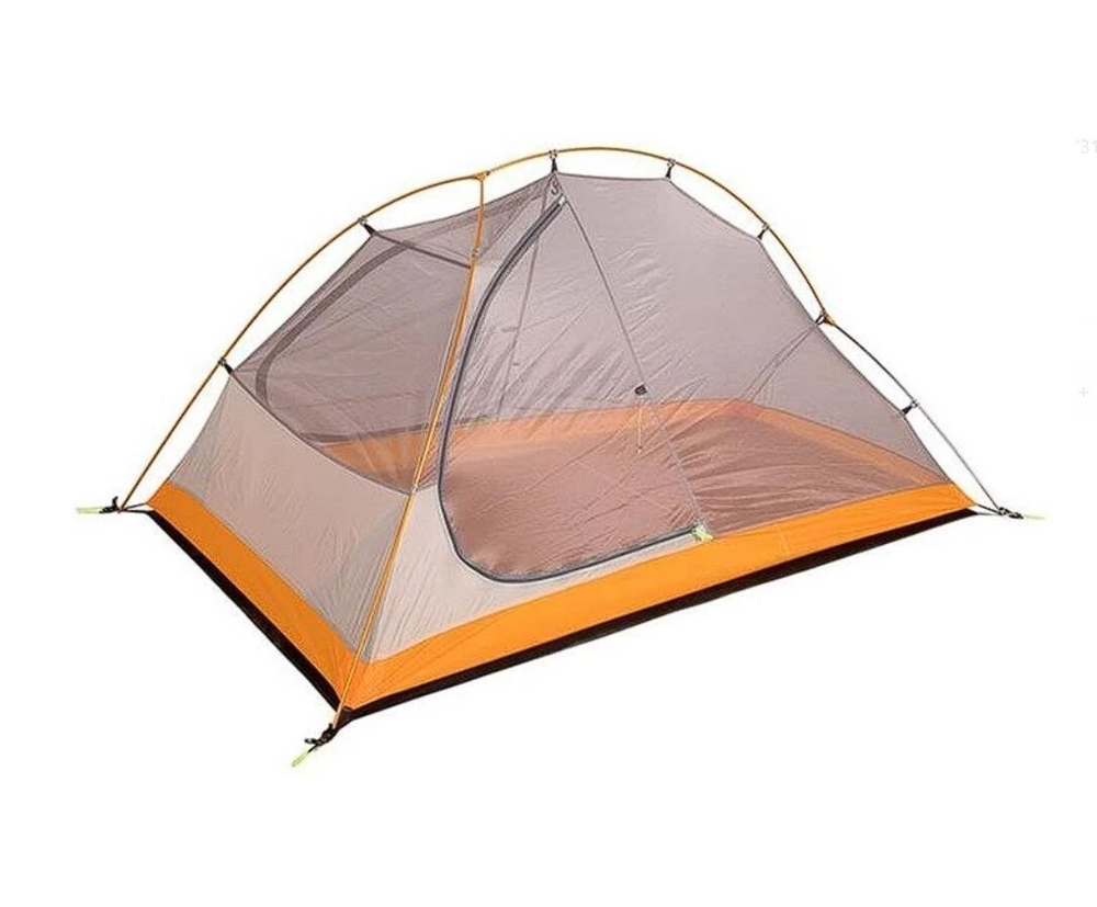 Палатка Naturehike Cycling Si 2-местная, алюминиевый каркас, сверхлегкая, оранжевая