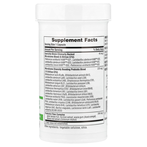 NaturesPlus, GI Natural® Probiotic Mega, пробиотики, 120 млрд КОЕ, 30 капсул