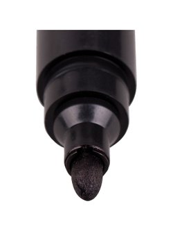 Маркер перманентный черный 12 штук