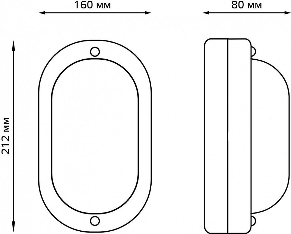 Накладной светильник Gauss НБП 926602206