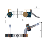 Игровой комплекс Romana 115.83.00