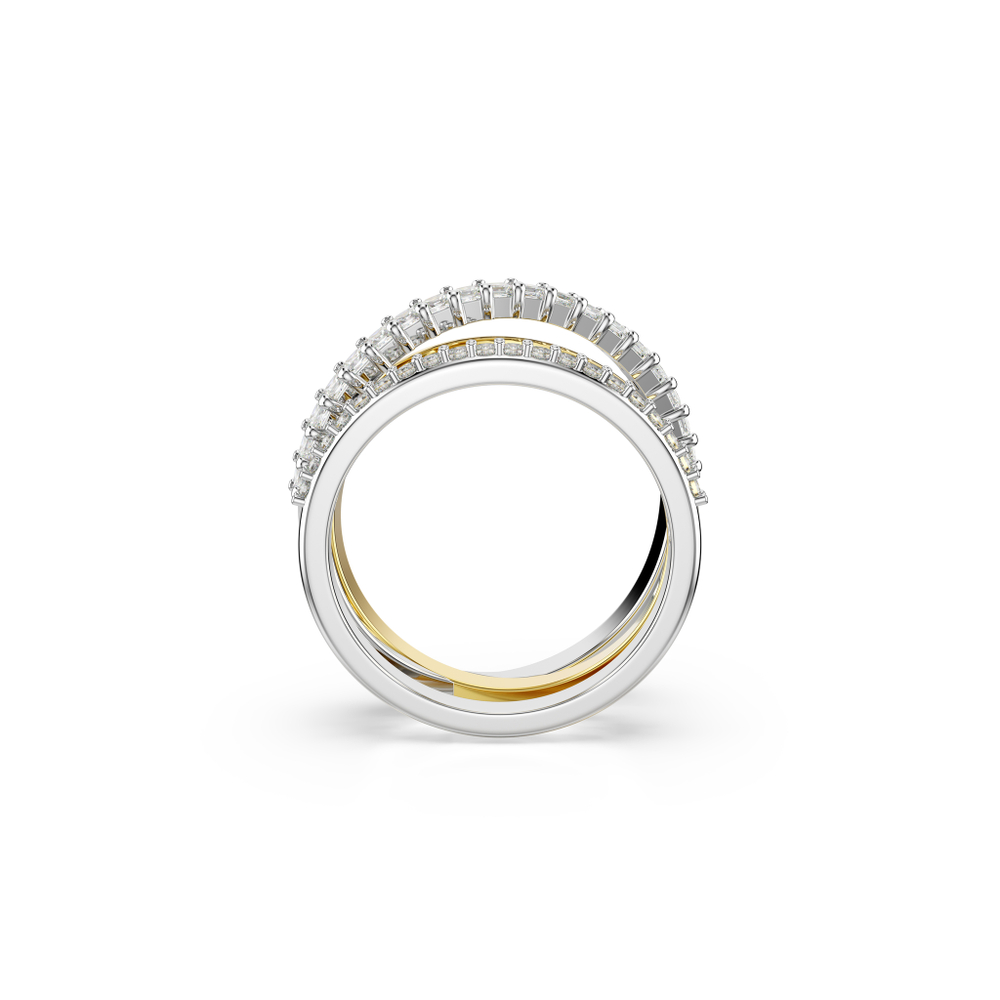 HYPERBOLA:RING 3 BAND WHITE/MIX 52
