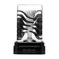 Прозрачный мастурбатор 9см Tenga Crysta Leaf CRY-001