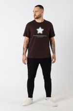 Фуфайка (футболка) мужская Герой-2 Виотекс КОРИЧНЕВЫЙ