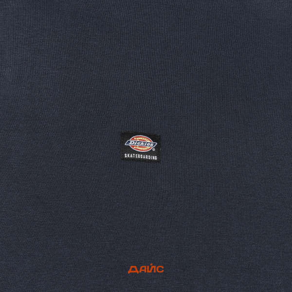 Толстовка мужская Dickies Skateboarding Logo Hoodie артикул:TWSK0_blue - купить в магазине Дайс